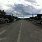 The Tiffin Motorhomes Service Campground in Red Bay, Alabama