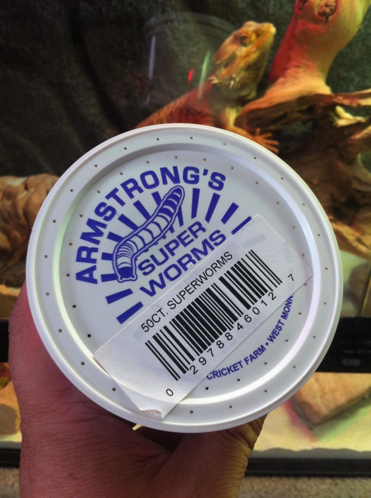 Superworms are part of the cargo of Meriwether