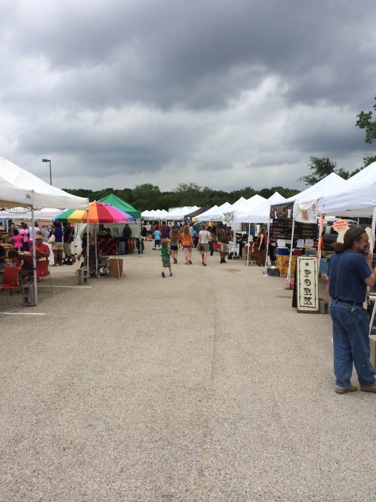 The Barton Creek Farmers Market in Austin Texas