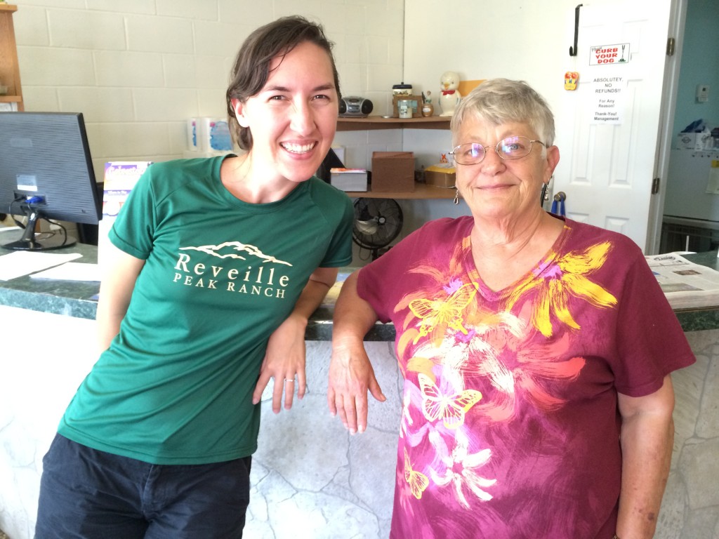 Brittany of RV Wanderlust with Kay of Bayou Shores RV in Galveston