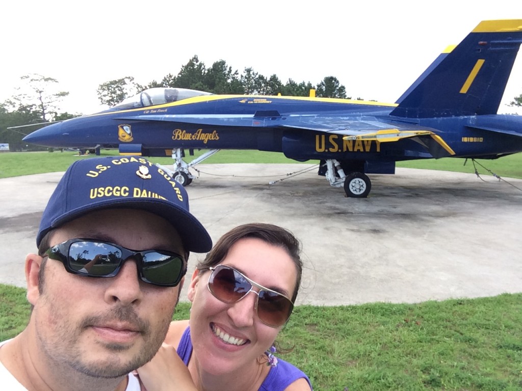 A Blue Angels F-18/A