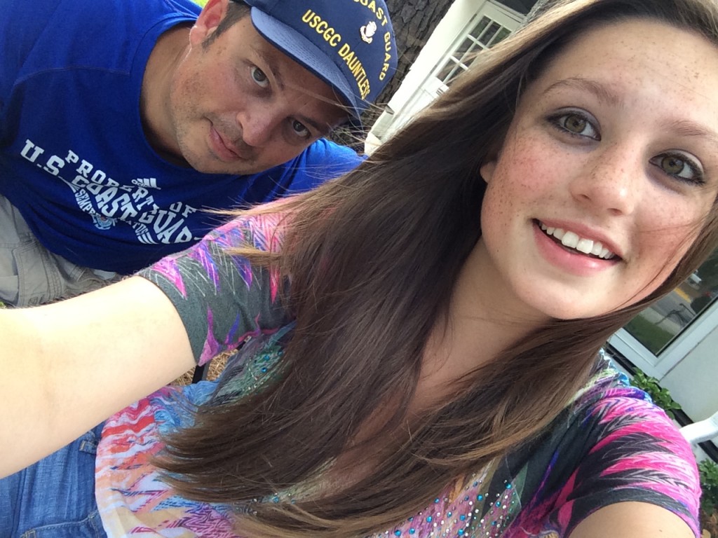 Daddy daughter time on Hilton Head Island