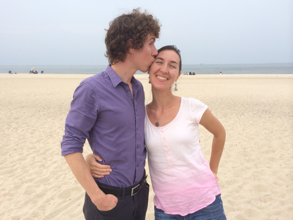Brittany Highland and Adam Hardy