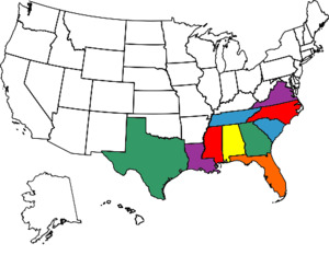 Map of where RV Wanderlust has been
