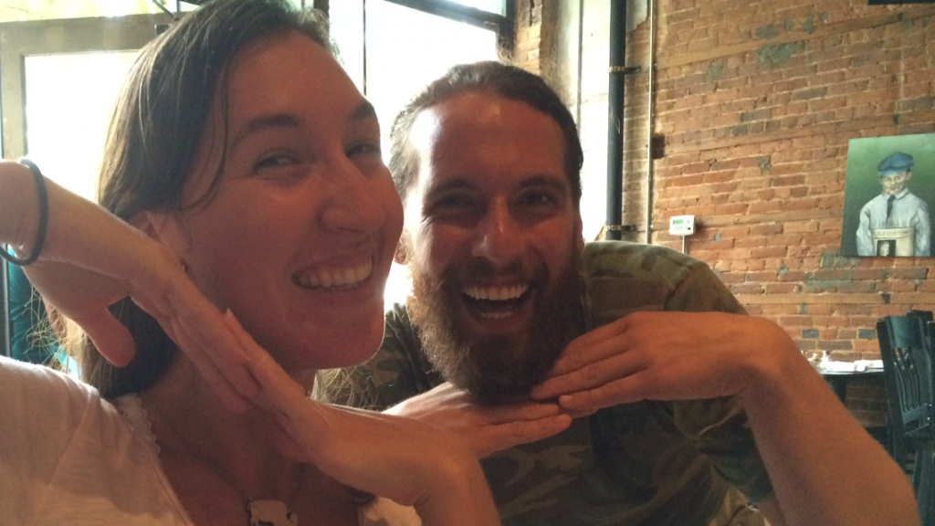 Brittany of RV Wanderlust with Brian A . of Raleigh Times