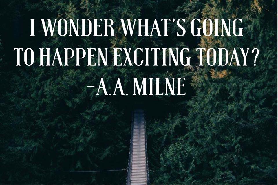 Adventure Quote A A Milne