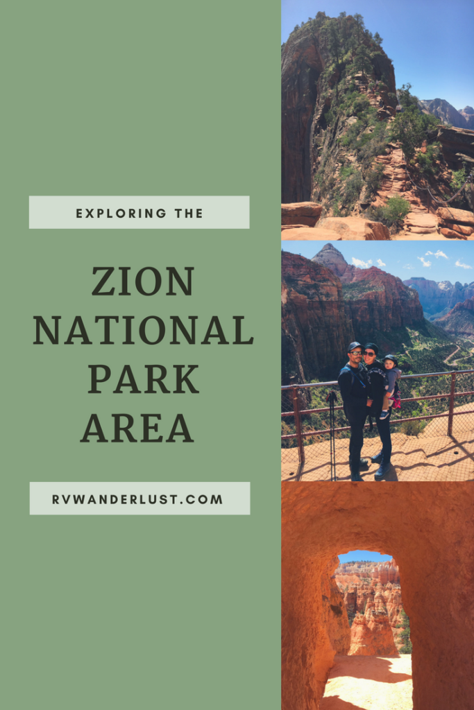 Exploring Zion National Park Area in Utah