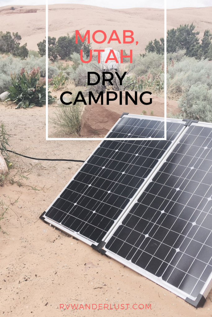 Dry Camping in Moab, Utah