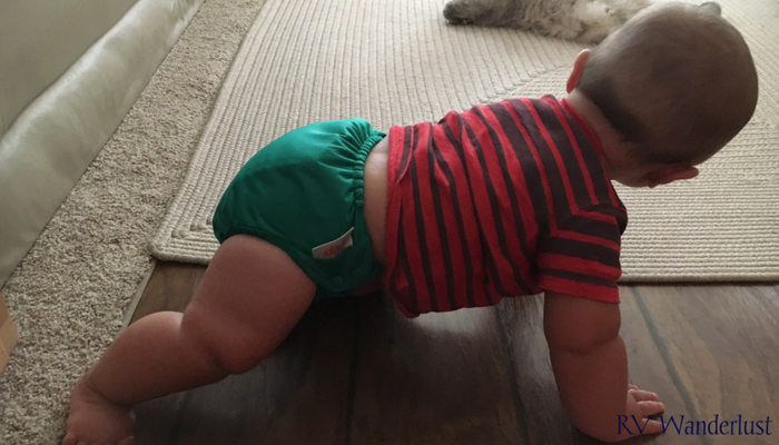 Fulltime RV Cloth Diapering